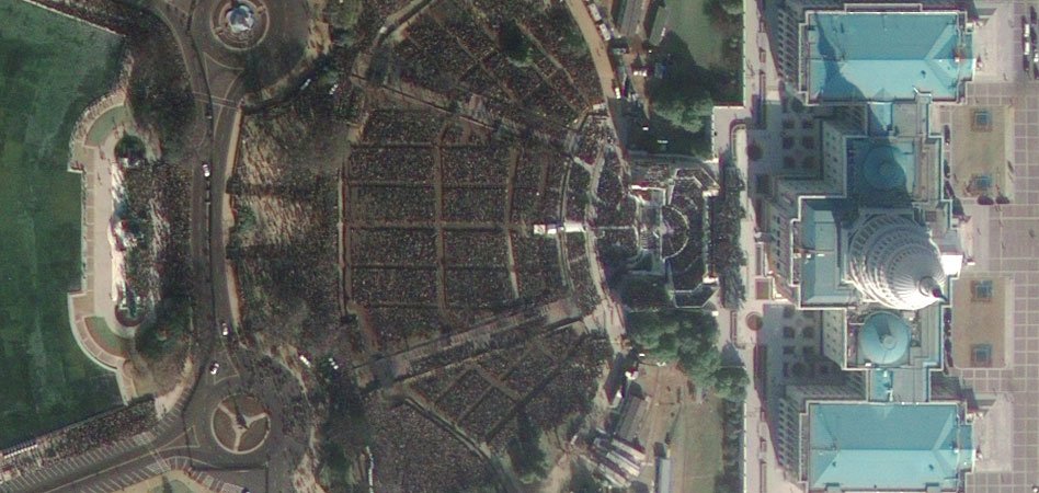 Satellite image by GeoEye