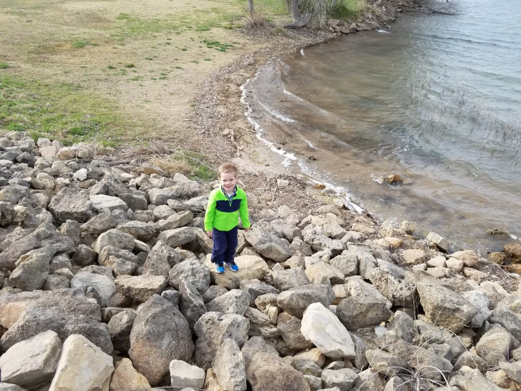 Nolan on the rocks