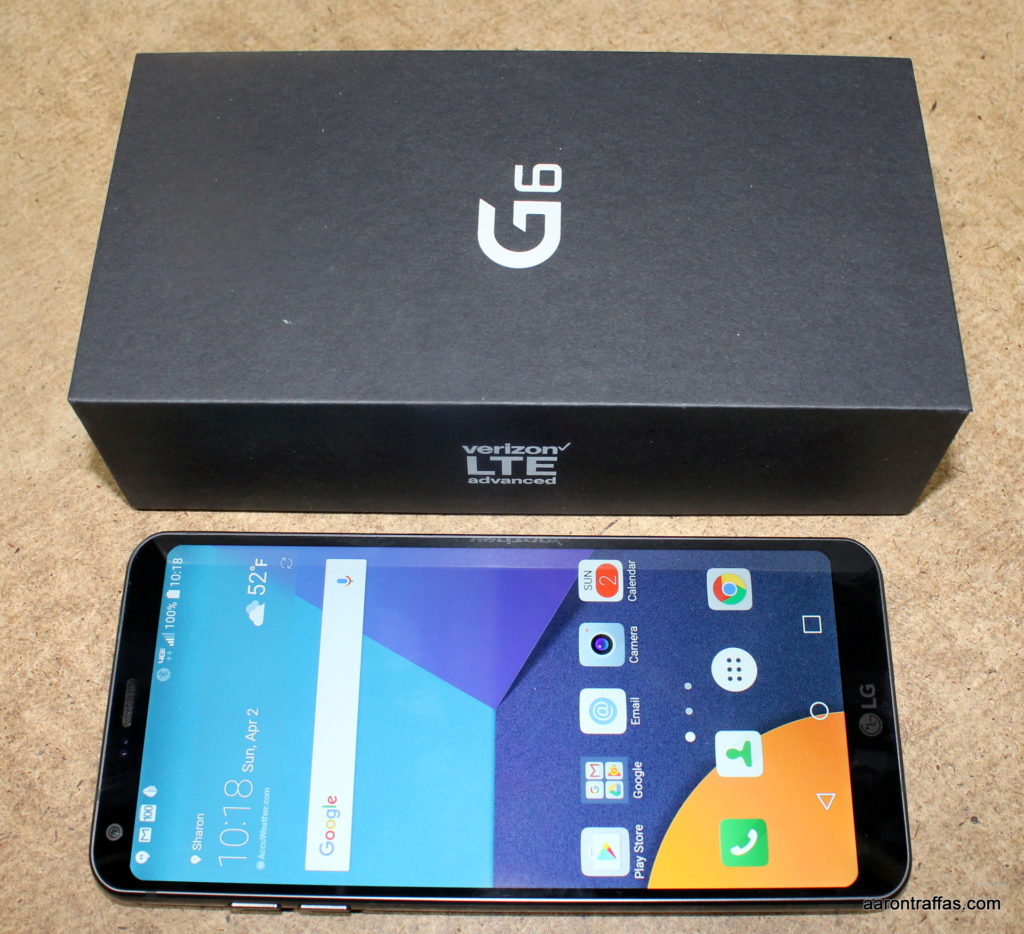 LG G6 with box