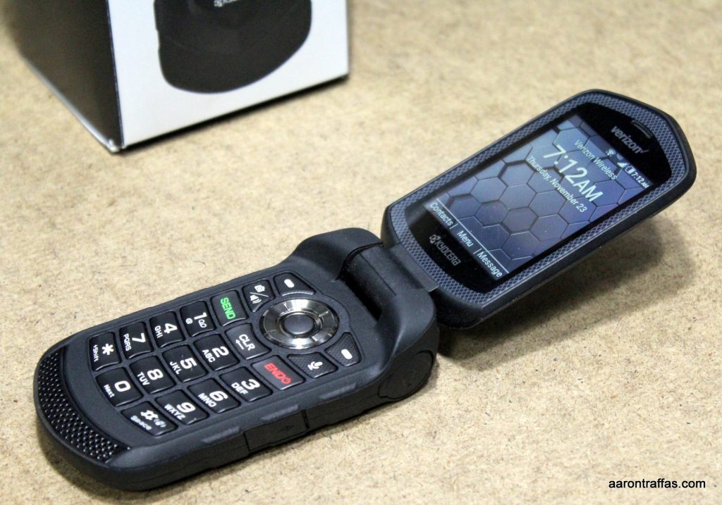 Kyocera DuraXV LTE on Verizon is a modern flip phone