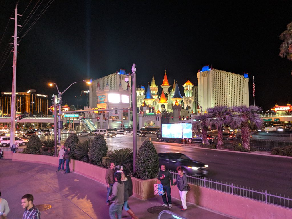 On the strip